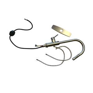 KRAUS Oletto Single Handle Pull Down Kitchen Faucet with QuickDock Top Mount